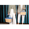 Nákupní košík Reisenthel Carrybag Frame Raffia blue #14