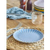 Kameninový dezertní talíř průměr 20 cm LATINA Bloomingville - světle modrý #4