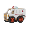 Dřevěná hračka ambulance VITO Bloomingville - bílá
