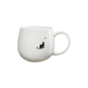 Porcelánový hrnek 400 ml MAGU FOOTPRINTS CAT ASA Selection - bílý