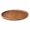 Dřevěný talíř průměr 15 cm WOOD DARK ASA Selection - hnědý