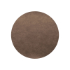 Kulaté prostírání imitace kůže průměr 38 cm VEGAN LEATHER ASA Selection - hnědé