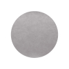 Kulaté prostírání imitace kůže průměr 38 cm VEGAN LEATHER ASA Selection - světle šedé