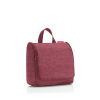 Toaletní taštička Reisenthel Toiletbag Twist maroon #4