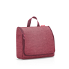 Toaletní taštička Reisenthel Toiletbag XL Twist maroon #4