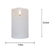 LED svíčka výška 12,5 cm Star Trading Flamme Rustic - bílá #3