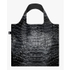 Skládací nákupní taška LOQI CROCODILE Black #2
