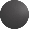 Kulaté prostírání 38 cm ASA Selection - tmavě šedé