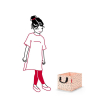 Úložný box Reisenthel Storagebox kids Cats and dogs rose #2