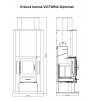 krbova kamna VICTORIA Diplomat vykres