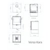 krbova kamna Verso kara vykres