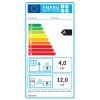 sporak na tuha paliva PRITY 1P41 W12 energeticky stitek