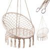 Swing armchair stork s nest with backrest ecru 80cm 88648 (1)