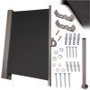 Lateral terrace awning retractable screen 180 grey 170187