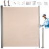 Lateral terrace awning retractable screen 180 beige 170174