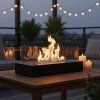 Biofuel stove freestanding tabletop fireplace for smokeless rectangular 180347