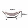 Two person garden hammock with frame 247 cm 182956 (1)