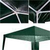 Commercial gazebo pavilion party tent green 2 5 x 2 5 m 165355