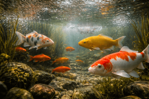 Was tun, wenn die Fische nach dem Winter geschwächt sind?