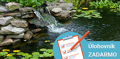 Tipy a rady pre odzimovanie jazierka + kontrolný úlohovník