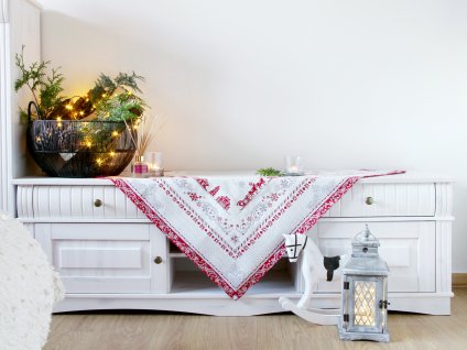 Bianco Natale ubrus