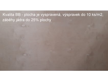 Kvalita BB vyspravek