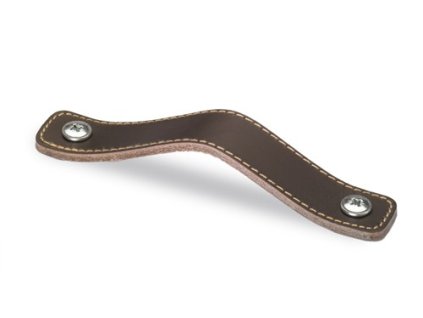 HETTICH 9071843 Úchytka NICA 94/64 mm tmavě hnědá kúže