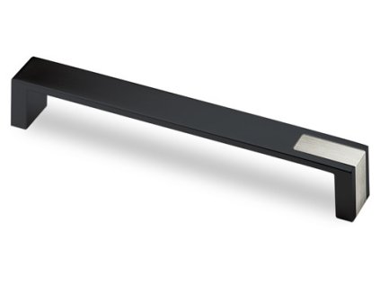 HETTICH 9207481 úchytka INTRA 204/192 mm černá matná/Imitace nerezi