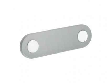 TULIP úchytka Cute 96 šedá/bílá