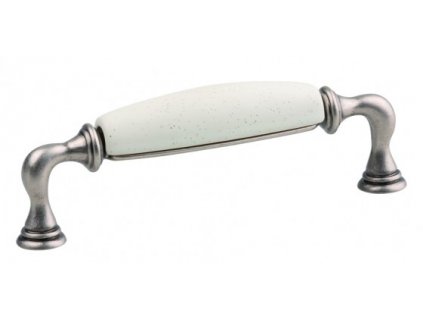 Marella Design úchytka Lenis 96 starocín/porcelán bílý