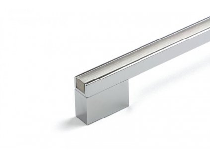 TULIP Úchytka Verona 320 chrom lesklý/imitace nerezi + šroubky