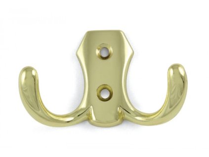 TULIP věšák Lugo zlatá lesklá + šroubky