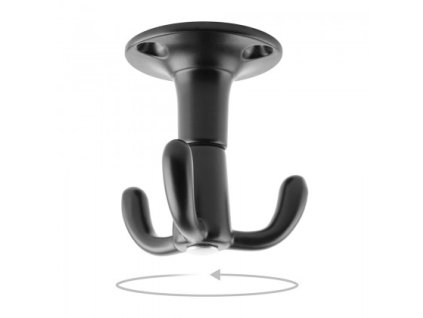 TULIP věšák Twist černá matná