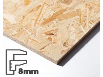 OSB 3 Sonae Arauco (AGEPAN) PUR RH 2500/1250/8mm