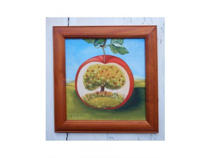 Jablko 38 x 38 cm