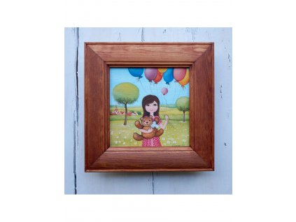 Mám medvěda a balonky 23 x 23 cm