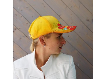 Originální malovaná kšiltovka