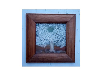 Krajkový strom 23 x 23 cm
