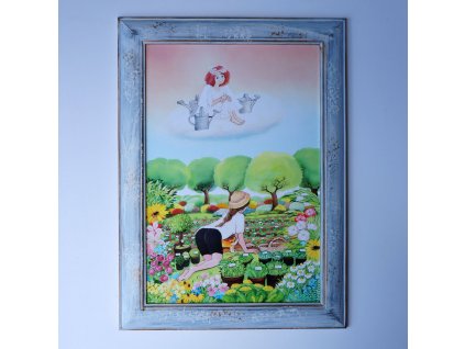 Andělka pro zahradnici 38 x 52 cm