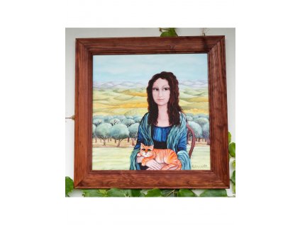 Monča a Líza 38 x 38 cm