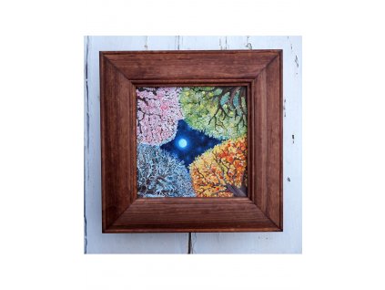 Jaro, léto, podzim, zima 23 x 23 cm