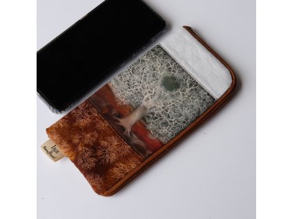 Obal i na velký mobilní telefon - Krajkový strom