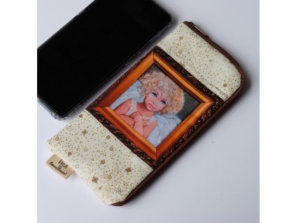Obal i na velký mobilní telefon - Andělíček