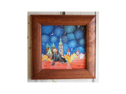 Kominické štěstí 28 x 28 cm