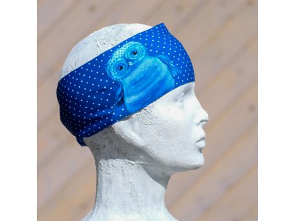 Designová elastická čelenka