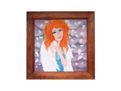 Sleva Jsem doopravdy anděl 38 x 38 cm