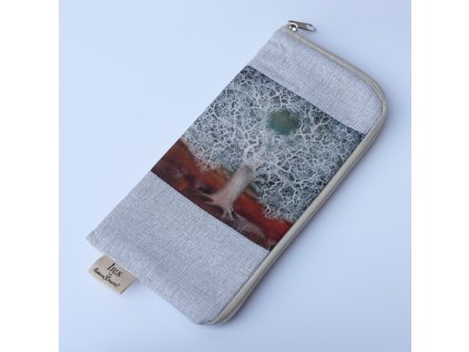 Obal i na velký mobilní telefon - Krajkový strom