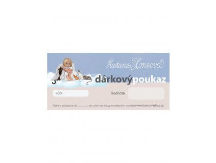 Dárkový poukaz v hodnotě 4000 Kč