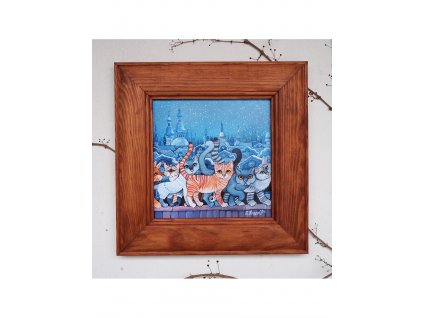 Vykročit tou správnou packou 23 x 23 cm