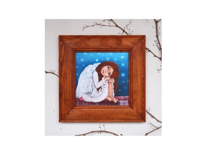 Andělka Žofka co nemůže spát 23 x 23 cm
